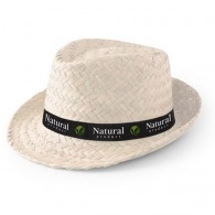 Palm straw hat picture