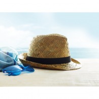 Natural straw hat picture