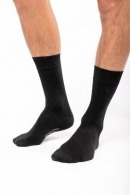 Organic cotton half-height socks from France
