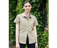 Women's recycled polyester short-sleeved shirt - EXPERT WOMENS KIWI SHORT SLEEVED SHIRT