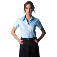 Russell Collection women's non-iron short-sleeved shirt