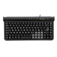 Compact minimax French-Arabic keyboard black 2 usb ports