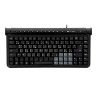 Compact minimax French-Russian keyboard black 2 usb ports