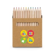Box of 12 coloured pencils