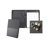 A4 duotone zip conference folder picture