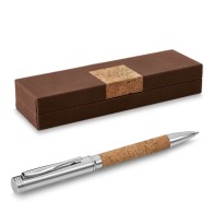 Ballpoint pen cork and metal - cork