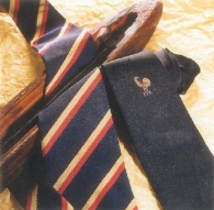 Silk tie in special manufacture