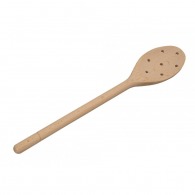 Openwork wooden spoon