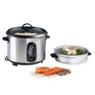 Rice and steam cooker