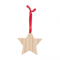 Wooden Christmas decoration Star