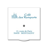 Cardboard parking disc 15 x 15 cm picture