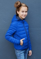 Lightweight hooded jacket for children