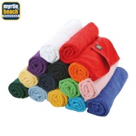 Coloured bath towel