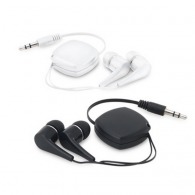 Retractable earphones