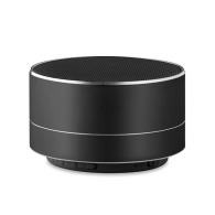 Round metal speaker