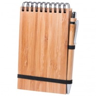 Bamboo notebook and pen set