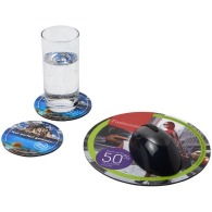 Q-Mat® 5 Mouse Pad and Coaster Set