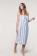 Striped Fouta with fringes - Kariban