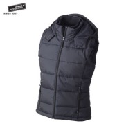 Women's waistcoat with removable hood