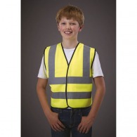 High visibility waistcoat for children