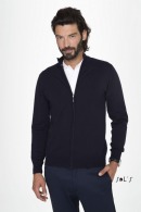 Men's knitted waistcoat with zip - Gordon Men