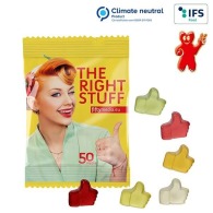 Fruit gum, 10 g - standard forms