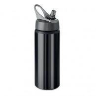 Metal flask 60cl with straw