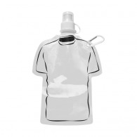 Folding watertight water bottle 450 ml sport jersey