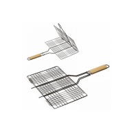 Rectangular barbecue grill