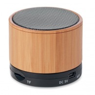Bamboo bluetooth speaker picture