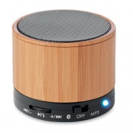 Bamboo bluetooth speaker
