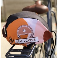 Bike helmet cover