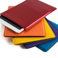 Tablet cover in coloured imitation leather