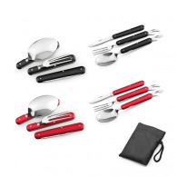 Set of 3 foldable cutlery