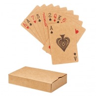 Recycled paper card game