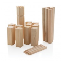 Wooden kubb game