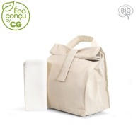 Lunchbag in organic cotton