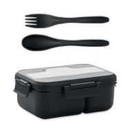 MAKAN Lunch box and cutlery in PP