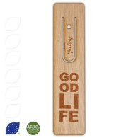 Wooden bookmark