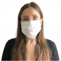 Fabric mask with nose clip picture