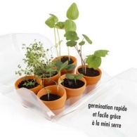 Mini recycled plastic greenhouse- Mon premier Jardin