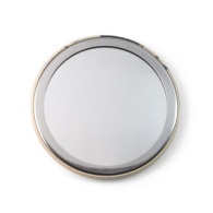 Four-colour round metal mirror