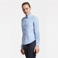 OXFORD WOMAN - Women's shirt with heart pocket