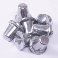 Pack of 100 Proact conical aluminium studs