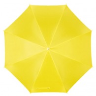 Automatic bicolour umbrella with rounded handle picture
