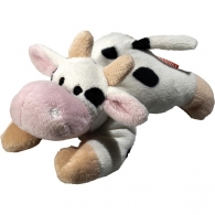 Cow stuffed toy.