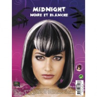 MIDNIGHT WIG WHITE AND BLACK