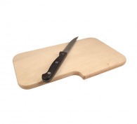 Board with knife holder