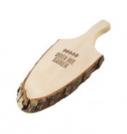 Bark board with handle - large