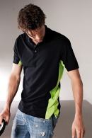 Two-coloured polo shirt Flag Kariban